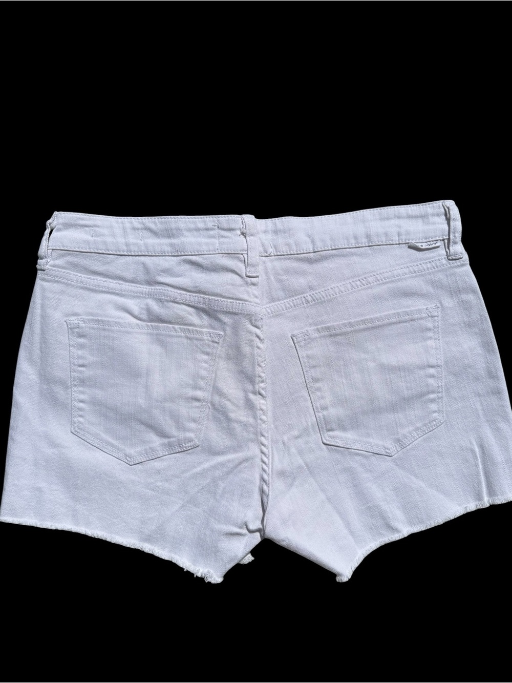 NWT Dear John Ava High Rise Denim Shorts White Cutoff Size 29 - Summer Must Have - Picture 2 of 8